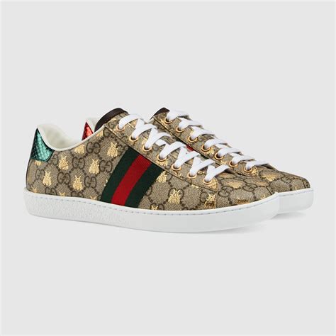 gucci bee sneakers replica|gucci bee platform sneakers.